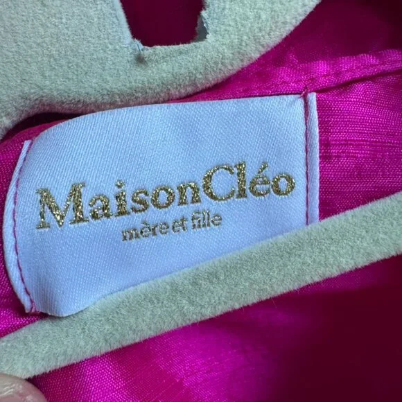 Maison Cleo Ruched Silk wrap top No Scrunchie (sz 38) - Picture 5 of 12